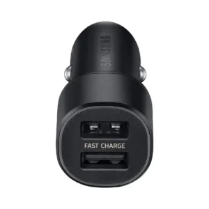 Samsung Dual Port Fast Car Charger 15W, 2PORT + Cable