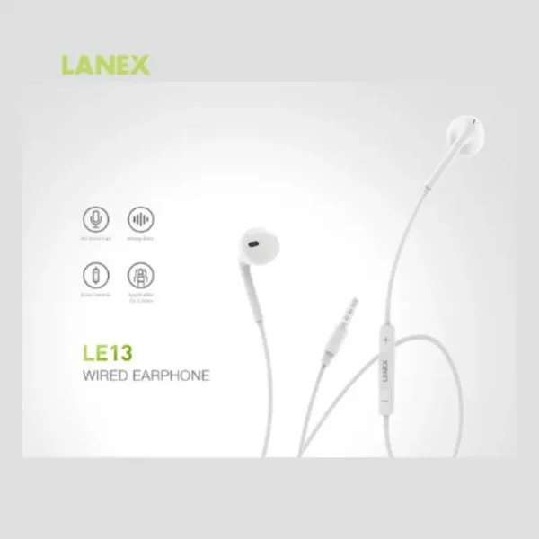 LANEX Wired Earphone LE13