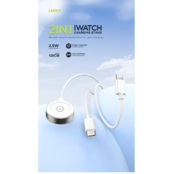 2 IN 1 Watch wireless charging cable LW13