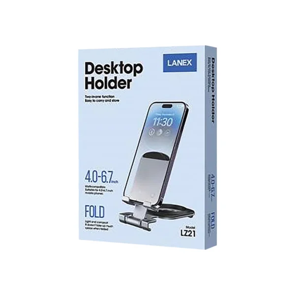 Lanex Metal Fold Desktop Holder LZ21