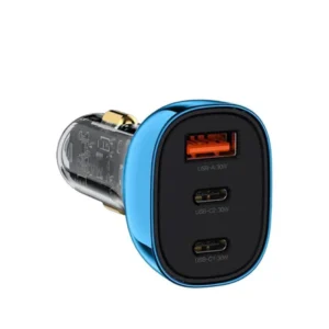 maxco_mq05_pd3_0_fast_car_charger_90w_usb_a_2_usb_cports_transparent_blue