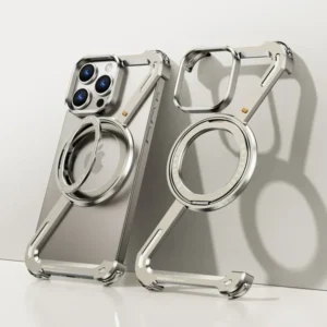 Frameless Metal Z-Force Armor Stand Magnetic Case4