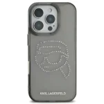 Karl Lagerfeld IML Hard Case With Karl Head Logo Rhinestones