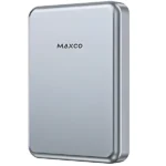 maxco-mpb-p12-mini-5000mah-energy-block-magnetic-wireless-charging-15w-space-gray-836613