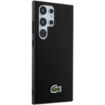 Lacoste Case for S24 Ultra Black Hard Case Iconic