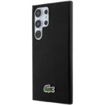 Lacoste Case for S24 Ultra Black Hard Case Iconic