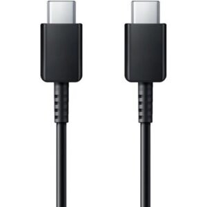 كابل سامسونج Type-C إلى Type-C للشحن السريع ونقل البيانات – بطول 1.2 متر، لون أسود – EP-DG977