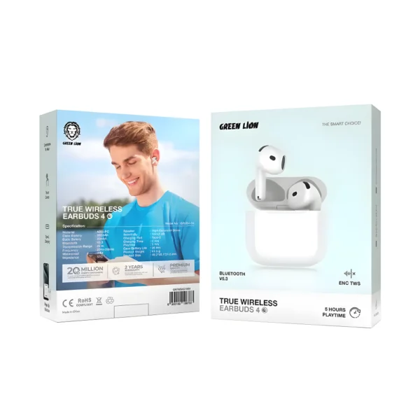 Green Lion Ear buds 4