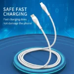 ⁦كابل شحن سريع LANEX من النوع C إلى النوع C 100 وات 1 متر LS29CC⁩ - الصورة ⁦5⁩