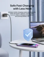 ⁦Joyroom S-UL012A11 كابل بيانات Surpass Series 2.4A USB-A إلى Lightning للشحن السريع 25 سم - أسود⁩ - الصورة ⁦3⁩