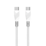 ⁦كابل شحن سريع LANEX من النوع C إلى النوع C 100 وات 1 متر LS29CC⁩ - الصورة ⁦2⁩