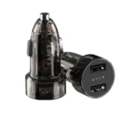 LANEX LQ11 3.1A DUAL USB PORTS CAR CHARGER - BLACK