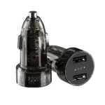LANEX LQ11 3.1A DUAL USB PORTS CAR CHARGER - BLACK