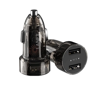 5H2iYdor648bcc1dbd604_1686883357_420x420.webp LANEX LQ11 3.1A DUAL USB PORTS CAR CHARGER - BLACK - Image 1