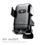 حامل شاحن لاسلكي ولوحة قيادة السيارة من Joyroom JR-ZS216 - أسود