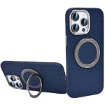 Carbon Fiber Metal Stand Ring Holder Case - Image 2