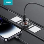 LANEX LQ10 PD33W+24W FAST CHARGING CAR CHARGER - Image 5