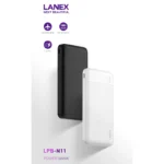 ⁦بنك الطاقة Lanex LPB-N11 بسعة 10000 مللي أمبير في الساعة بمنافذ USB مزدوجة⁩ - الصورة ⁦9⁩