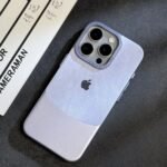 ⁦جراب هاتف رفيع فاخر من المخمل بألوان متعددة⁩ - الصورة ⁦5⁩