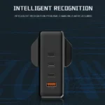 ⁦شاحن ذكي Recci 100W 100W GaN 4 منافذ ذكية⁩ - الصورة ⁦6⁩