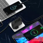 ⁦شاحن ذكي Recci 100W 100W GaN 4 منافذ ذكية⁩ - الصورة ⁦4⁩