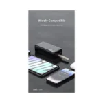 Lanex Wired Power Bank, 30000mAh Battery, 3 Ports, Black - LP17 - Image 2