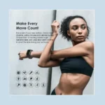 ⁦ساعة ذكية اوريمو OSW-16 اسود⁩ - الصورة ⁦3⁩