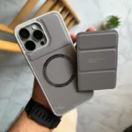 ⁦جراب 15 برو ماكس LTD مصنوع من الجلد مع حامل ومحفظة MagSafe⁩ - الصورة ⁦6⁩