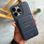 ⁦جراب 15 برو ماكس LTD مصنوع من الجلد مع حامل ومحفظة MagSafe⁩ - الصورة ⁦11⁩