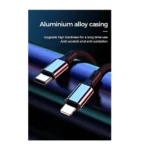 ⁦جويروم – كابل شحن 2 في 1 لايتنينج وتايب سي⁩ - الصورة ⁦2⁩