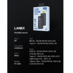 Lanex Power Bank 20000 mAh  n9 - Image 2