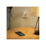 Hoco N10 - Fast Charger, Set With Type-C To Lightning Cable (3.0A - 20W - 1M) Compatbile  - White - Image 4