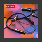 ⁦سماعة لينوفو اللاسلكية بشريط حول الرقبة He05⁩ - الصورة ⁦4⁩