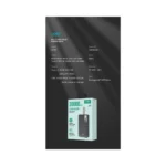 Lanex Wired Power Bank, 30000mAh Battery, 3 Ports, Black - LP17 - Image 4