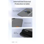 ⁦Lanex حقيبة سيليكون خطية، مقاومة للماء، مقاومة للسقوط لأجهزة الكمبيوتر المحمول والتابلت مقاس 14 بوصة LA13⁩ - الصورة ⁦6⁩