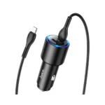 NZ3 car charger with 1m cable Type-C to Lightning. - Image 3