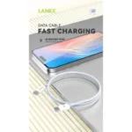 ⁦كابل Lanex Smart Power Off من النوع C إلى Lightning LS43CL⁩ - الصورة ⁦3⁩