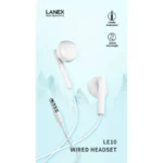 LANEX LE10 Wired Earphone Dynamic Stereo Sound - Image 7