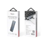 YESIDO HB10 Dual Type-c Hub Splitter 6-in-1 - Image 4