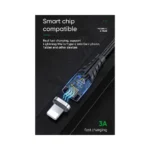 Joyroom S-M408 Magnetic Series Micro Data Cable, 1.2M - Green - Image 6