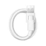 ⁦كابل هواوي Type-C CP51 في التعبئة شحن سريع 3a كحد أقصى (1 متر) - أبيض⁩ - الصورة ⁦2⁩