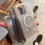 ⁦جراب MagSafe Stand Matte لهاتف iPhone 15 Pro Max⁩ - الصورة ⁦7⁩