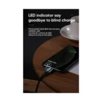 Joyroom S-M408 Magnetic Series Micro Data Cable, 1.2M - Green - Image 9