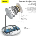 Baseus 2-in-1 Desktop Wireless Charger Holder (MagSafe)