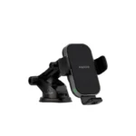 Maxco MZ02 Wireless Charging Car Holder 360° 15W - Black - Image 4
