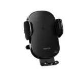 ⁦حامل شاحن السيارة اللاسلكي ماكسكو MZ01 360 درجة 15 وات - أسود⁩ - الصورة ⁦2⁩