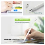 ⁦قلم Green Lion Universal Pencil 2 – باللون الأبيض⁩ - الصورة ⁦6⁩