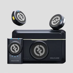 هوليلاند ميكروفون لاسلكي لارك M2 كاميرا ثنائية  (Black)