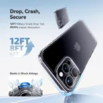 Transparent Cover Case for iPhone 16 Pro Max - Image 3