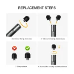 joyroomjr-dr01passivetouchscreenstyluspen–black